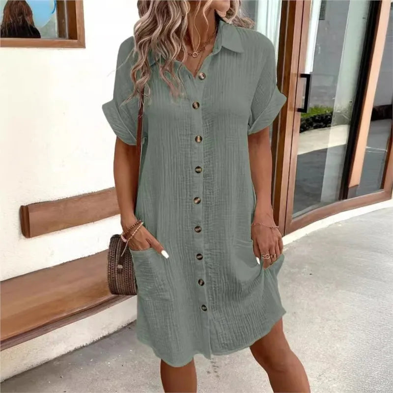 Tessa™ | Trendiges Sommerkleid mit Bauchabdeckung
