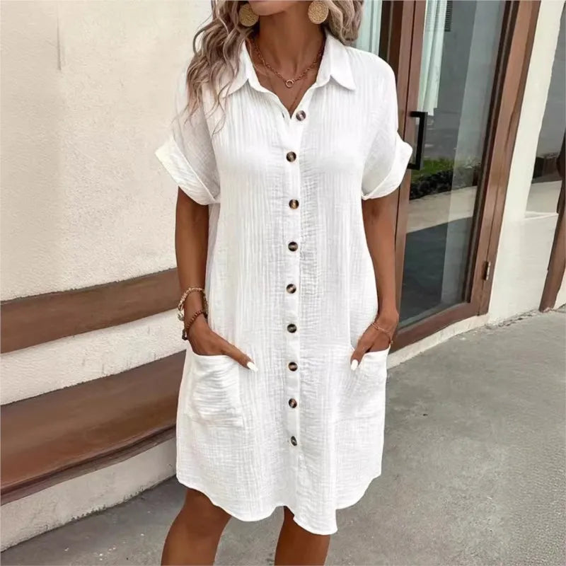 Tessa™ | Trendiges Sommerkleid mit Bauchabdeckung