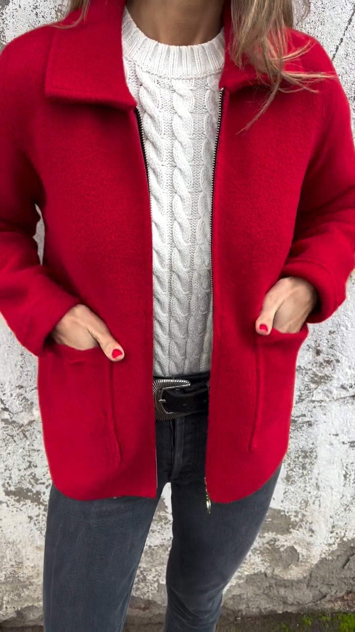 Trisha | Strickjacke mit Taschen