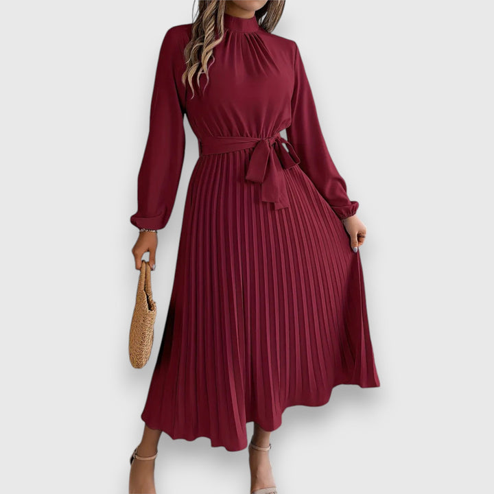 Vivienne™ | Plissee-Midikleid