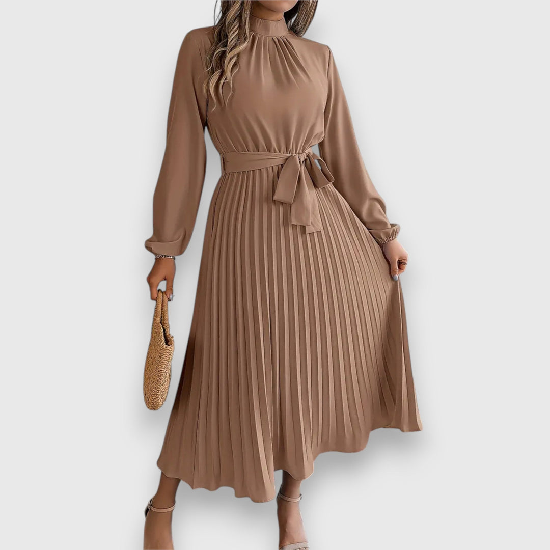 Vivienne™ | Plissee-Midikleid