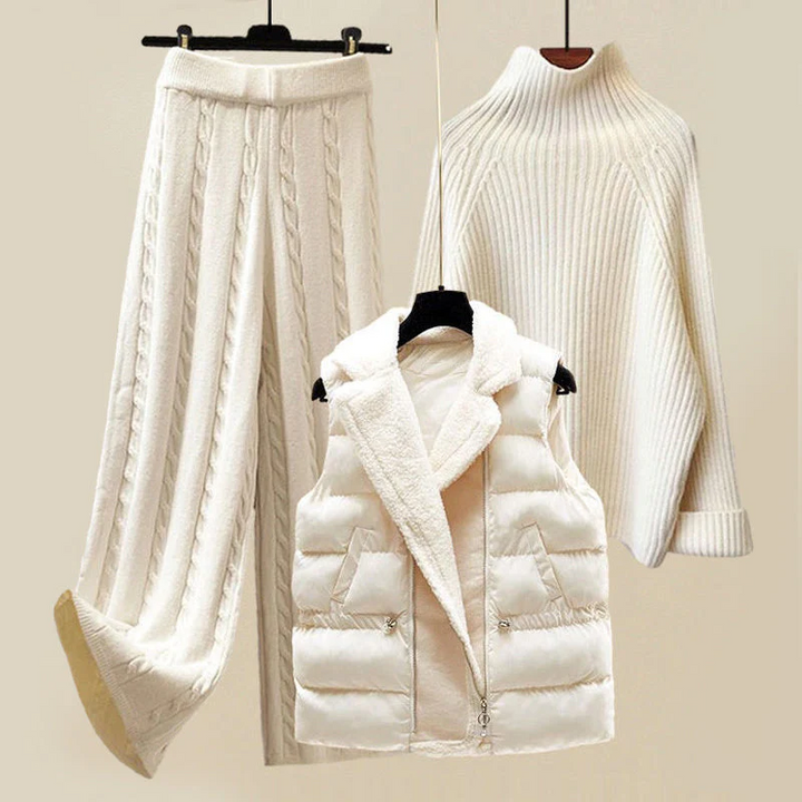 Wilma | Stilvolles Drei-Teile-Winter-Set
