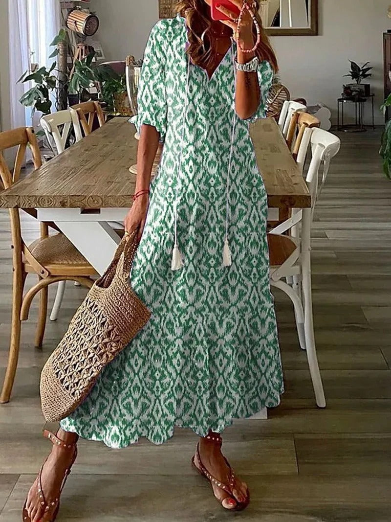 Judith™ | Lässiges Boho-Maxikleid