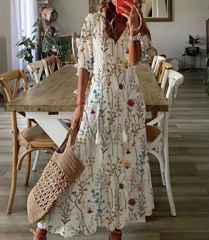 Judith™ | Lässiges Boho-Maxikleid