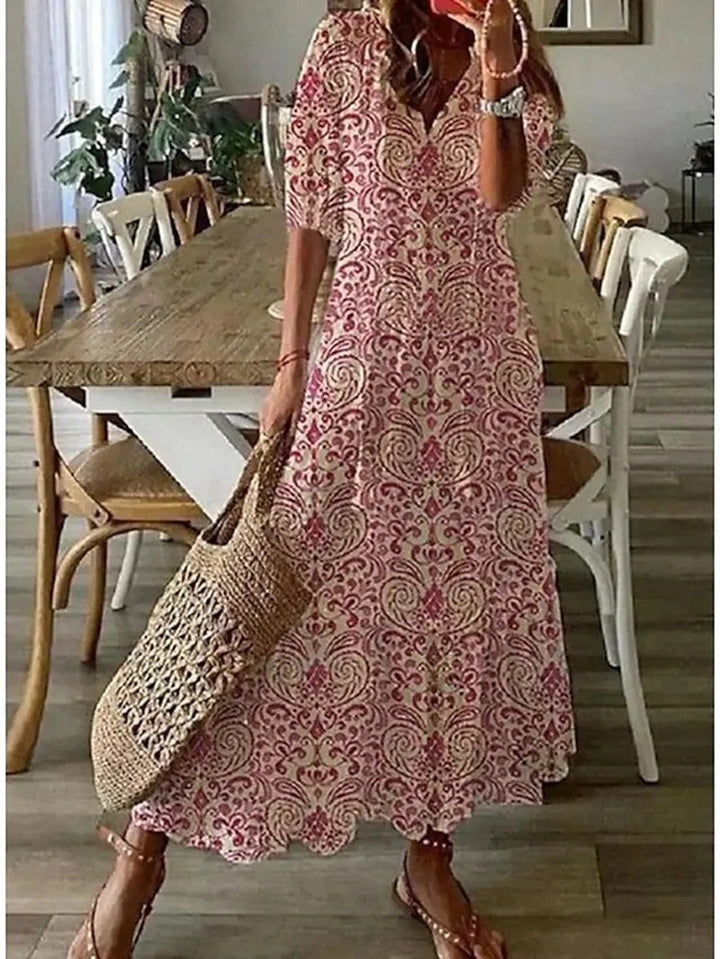 Judith™ | Lässiges Boho-Maxikleid