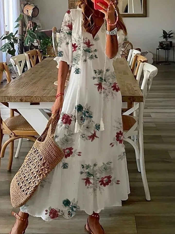 Judith™ | Lässiges Boho-Maxikleid