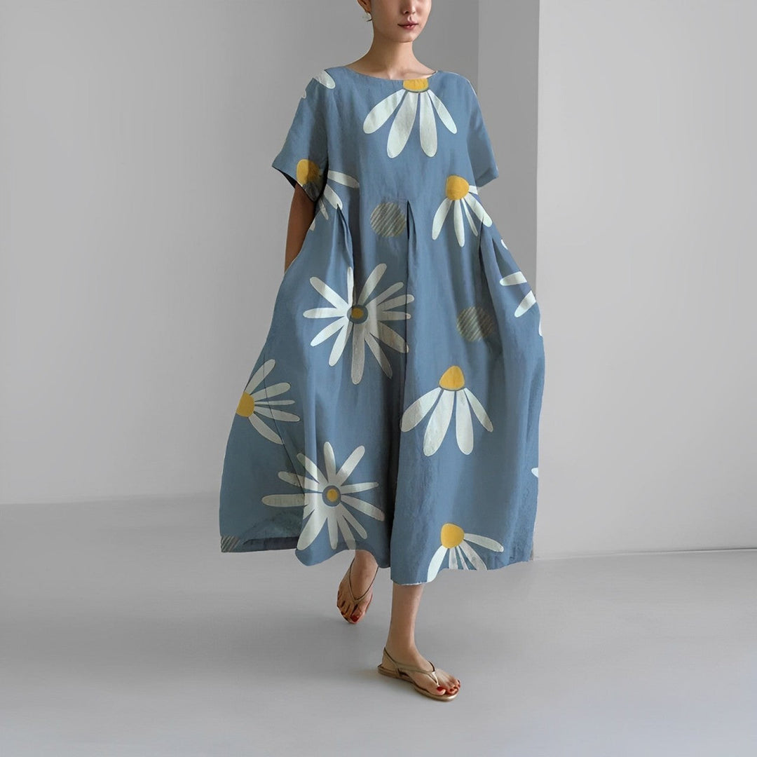 Hilda™ | Bohemien-Blumenkleid