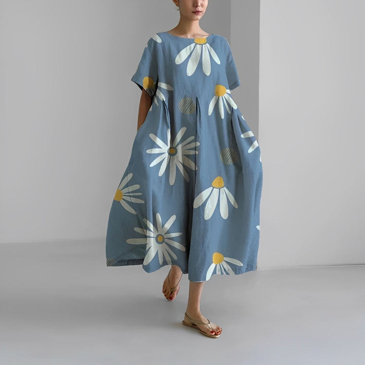 Hilda™ | Bohemien-Blumenkleid